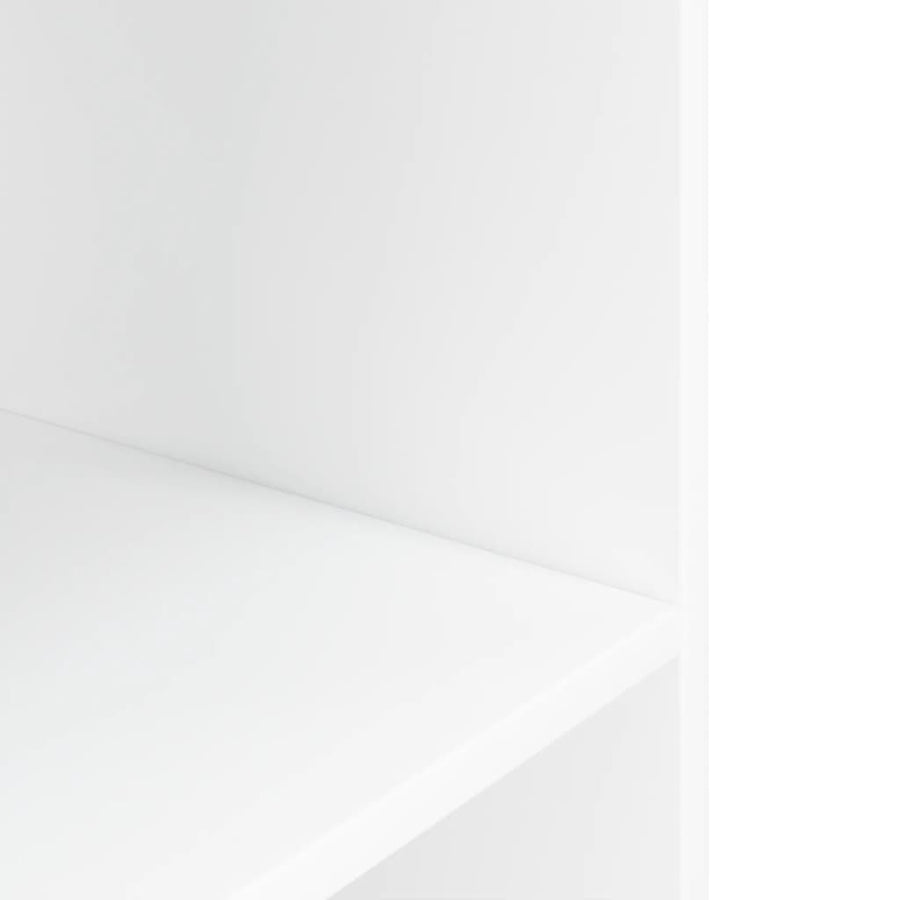 Aquariumstandaard Bewerkt Hout 100 x 40 x 60 cm Wit