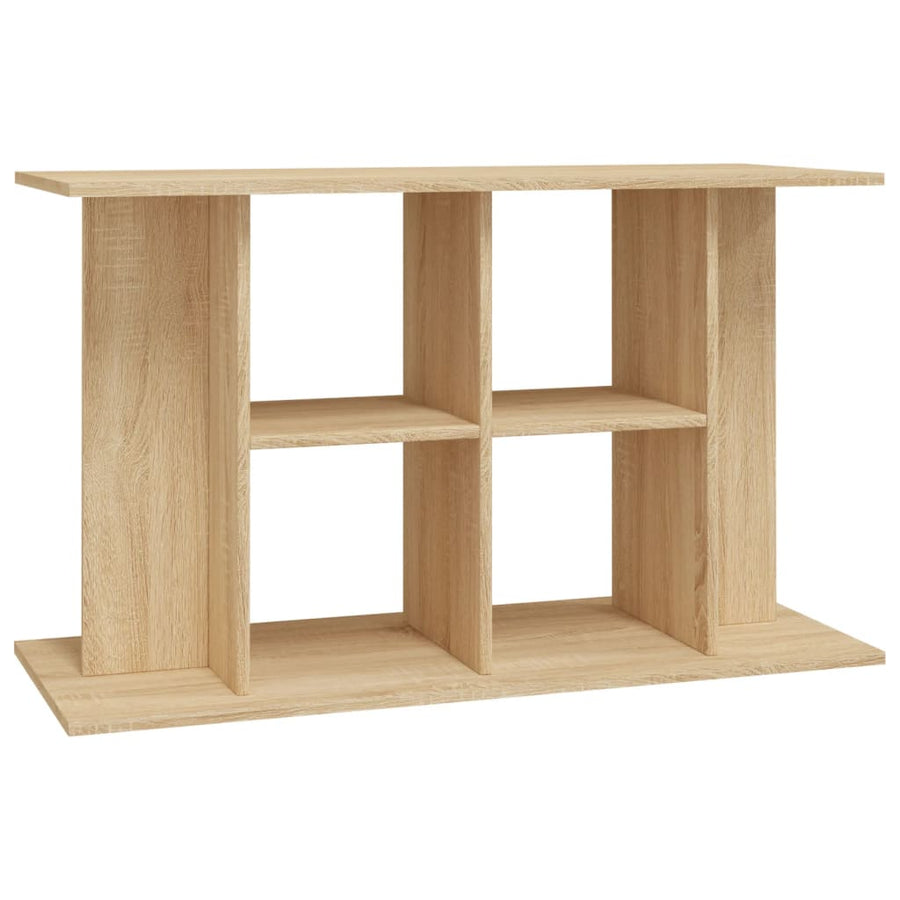 Aquariumstandaard Bewerkt Hout Kleurig 100 x 40 x 60 cm Sonoma eiken