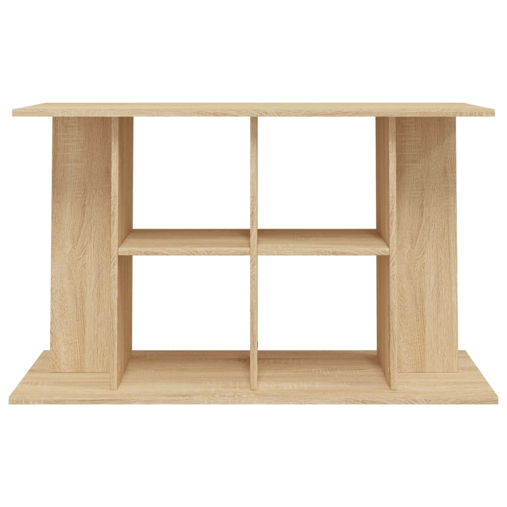 Aquariumstandaard Bewerkt Hout Kleurig 100 x 40 x 60 cm Sonoma eiken