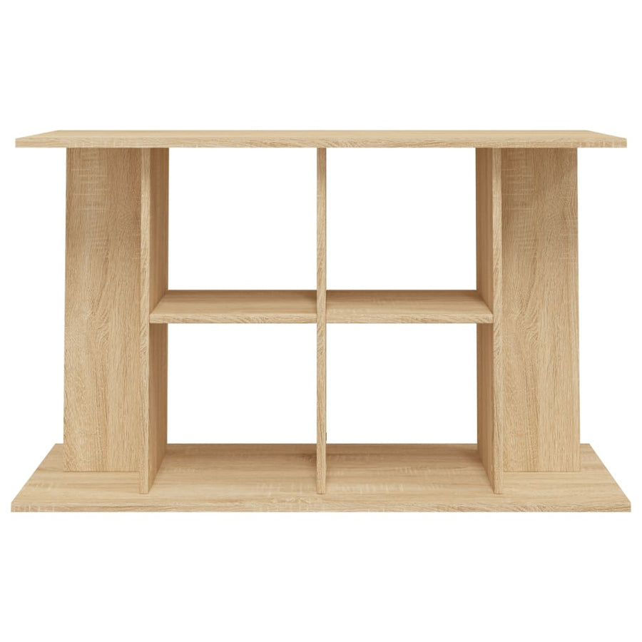 Aquariumstandaard Bewerkt Hout Kleurig 100 x 40 x 60 cm Sonoma eiken