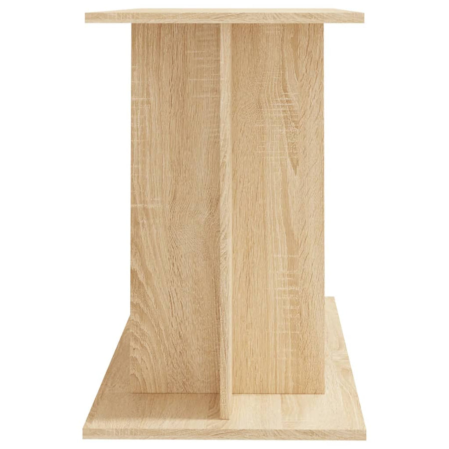 Aquariumstandaard Bewerkt Hout Kleurig 100 x 40 x 60 cm Sonoma eiken