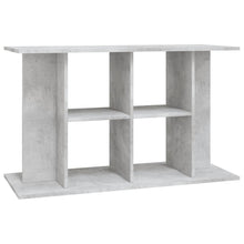 Aquariumstandaard Bewerkt Hout 100 x 40 x 60 cm Betongrijs
