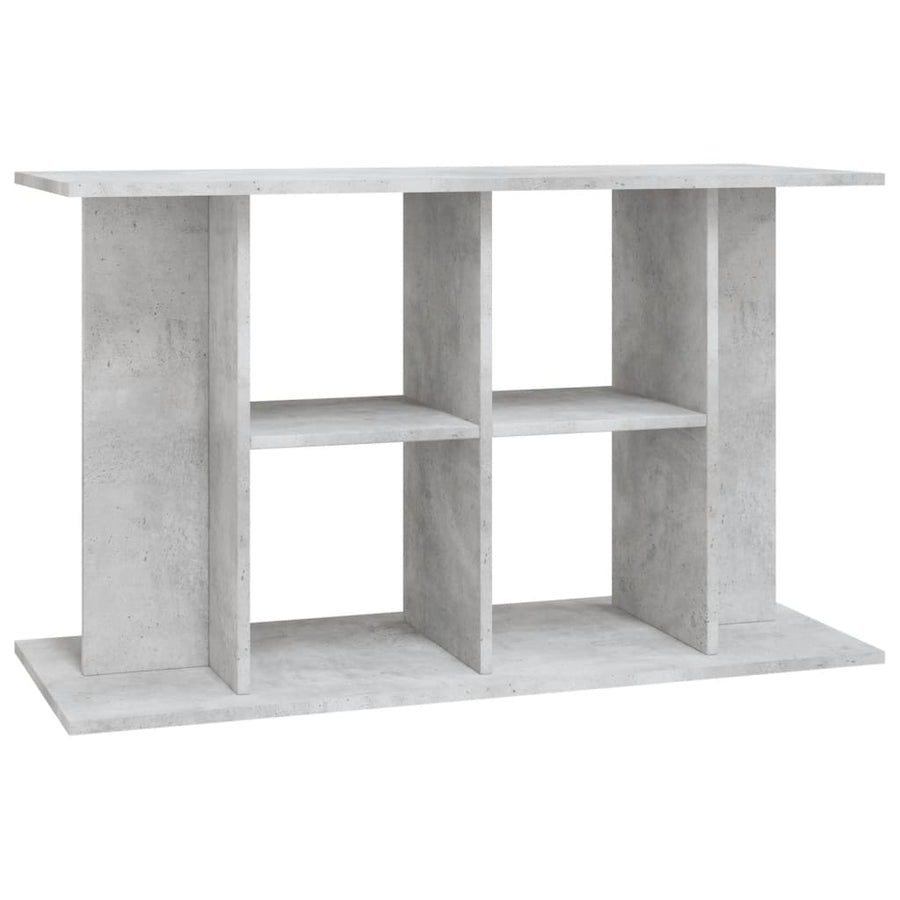 Aquariumstandaard Bewerkt Hout 100 x 40 x 60 cm Betongrijs