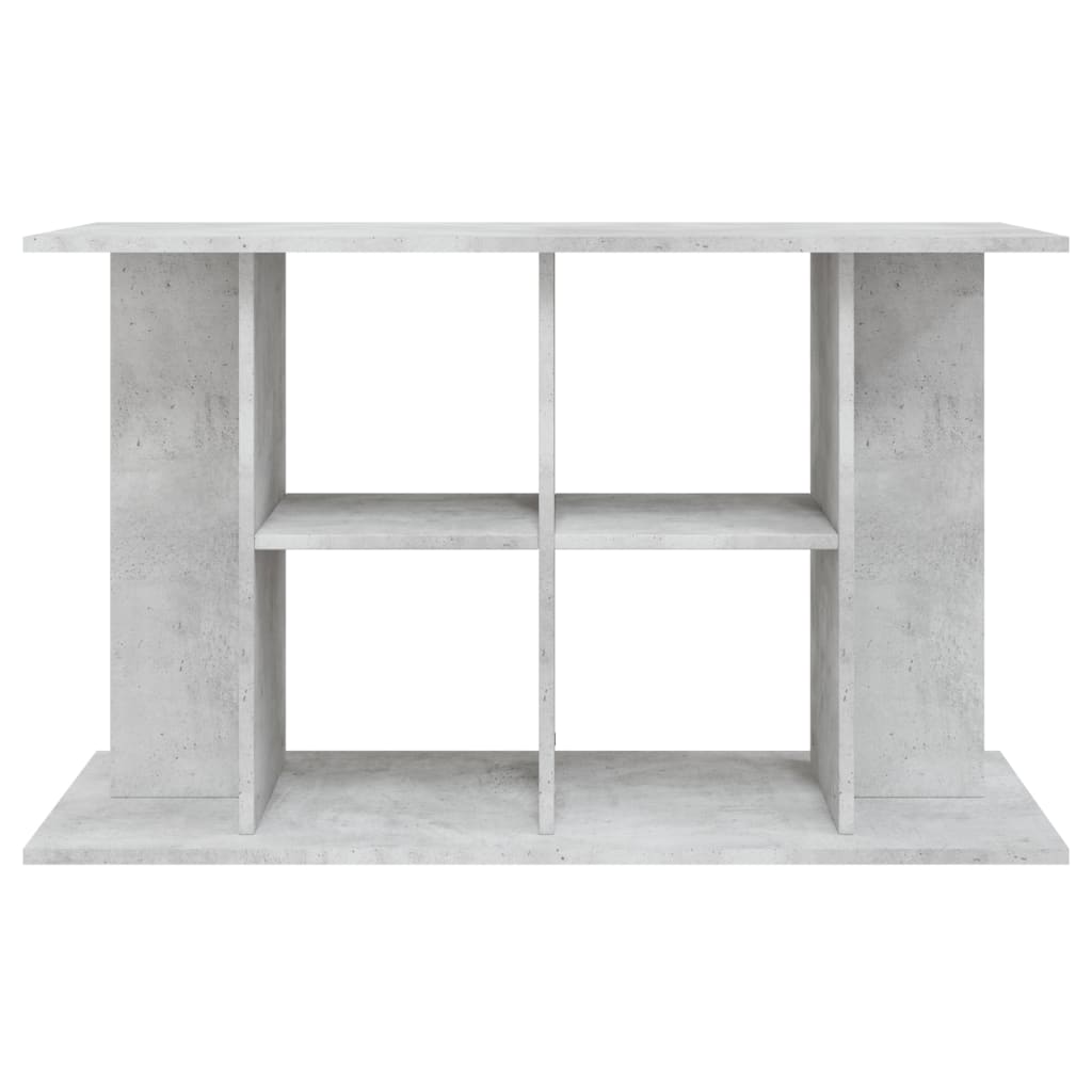 Aquariumstandaard Bewerkt Hout 100 x 40 x 60 cm Betongrijs
