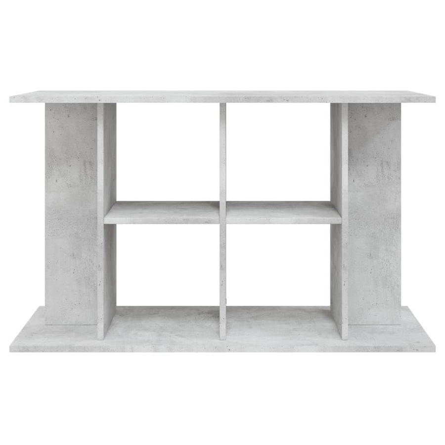 Aquariumstandaard Bewerkt Hout 100 x 40 x 60 cm Betongrijs