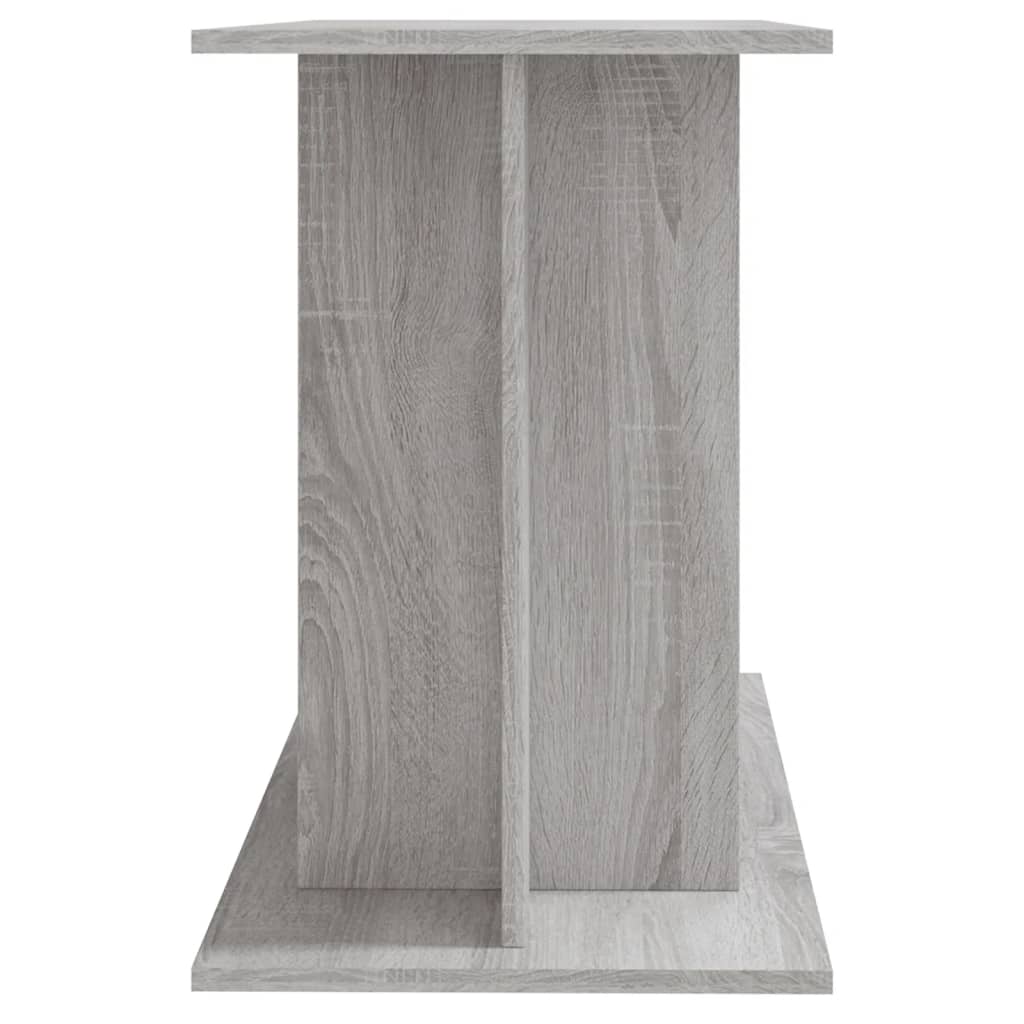 Aquariumstandaard Bewerkt Hout 100 x 40 x 60 cm Grijs sonoma
