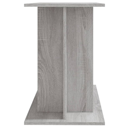 Aquariumstandaard Bewerkt Hout 100 x 40 x 60 cm Grijs sonoma