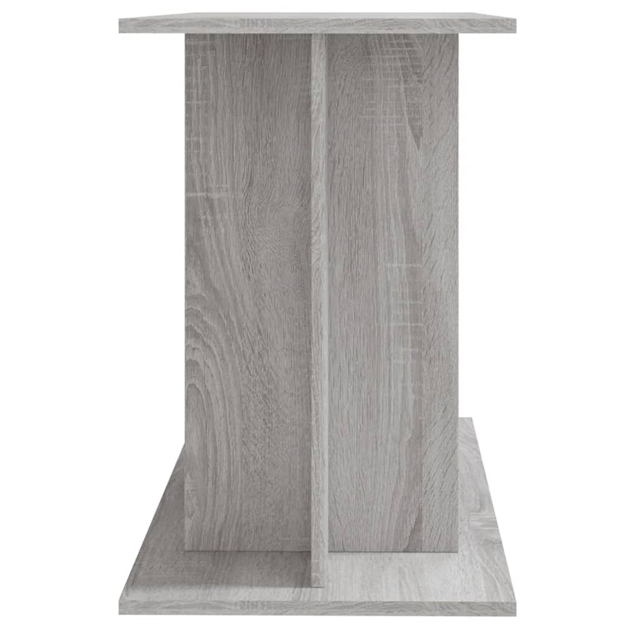Aquariumstandaard Bewerkt Hout 100 x 40 x 60 cm Grijs sonoma
