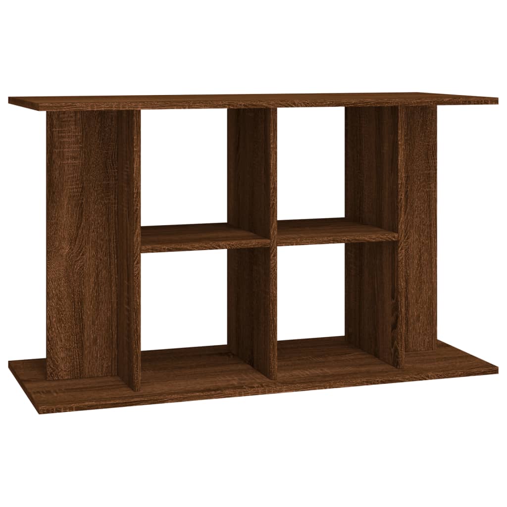Aquariumstandaard Bewerkt Hout 100 x 40 x 60 cm bruin eikenkleur
