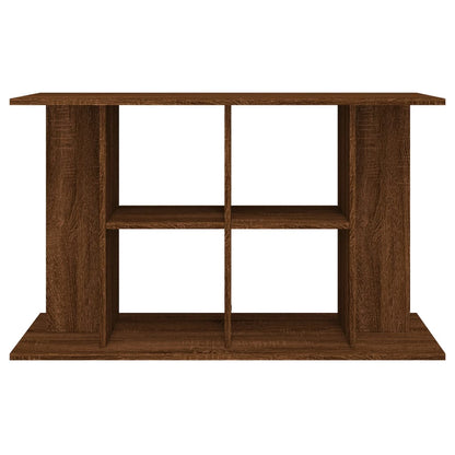 Aquariumstandaard Bewerkt Hout 100 x 40 x 60 cm bruin eikenkleur
