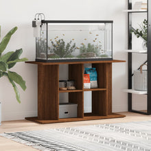 Aquariumstandaard Bewerkt Hout 100 x 40 x 60 cm bruin eikenkleur