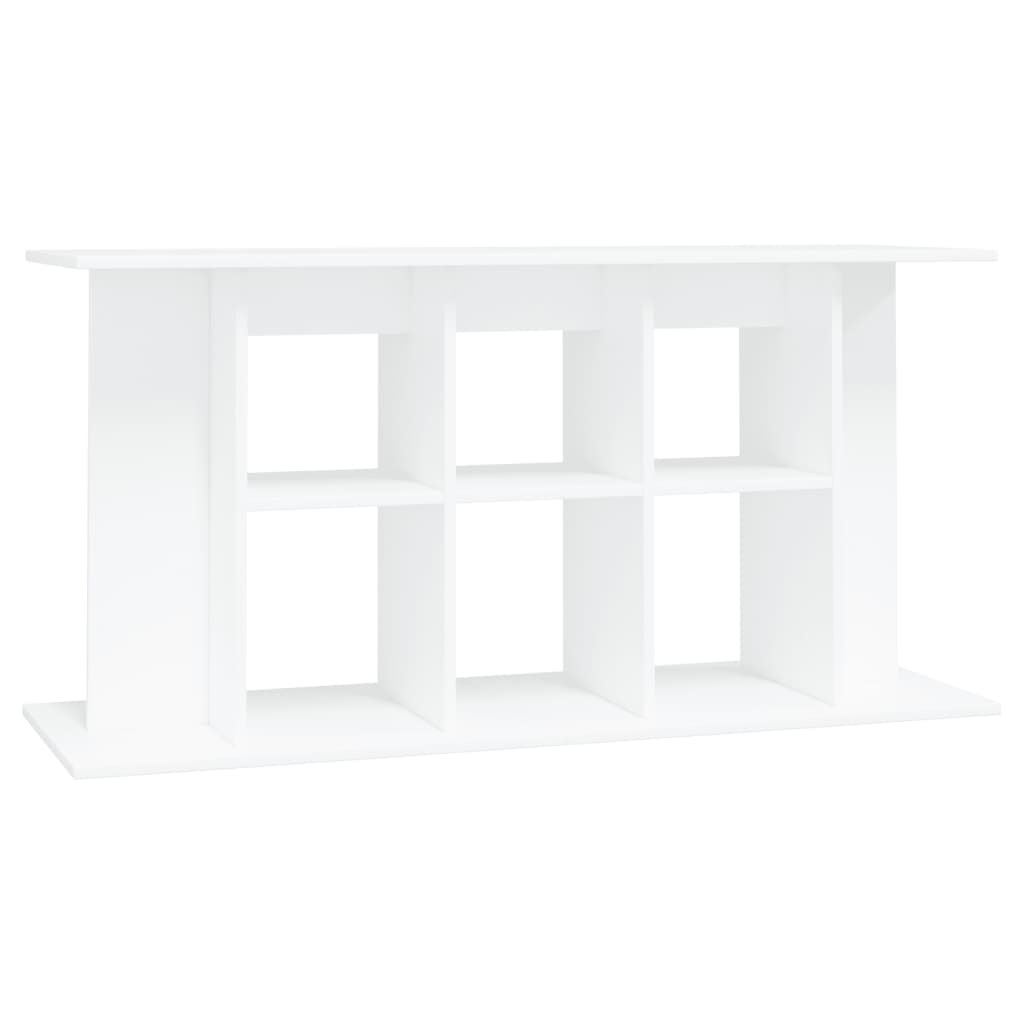 Aquariumstandaard Bewerkt Hout 120 x 40 x 60 cm Wit