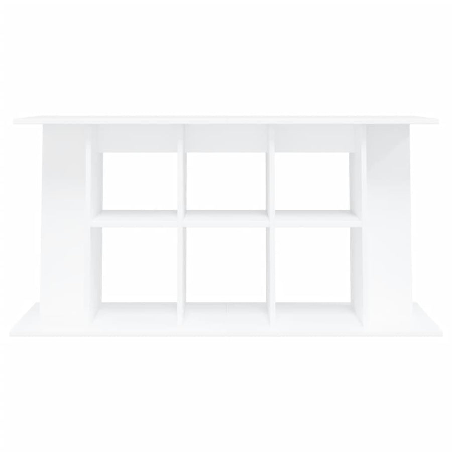 Aquariumstandaard Bewerkt Hout 120 x 40 x 60 cm Wit