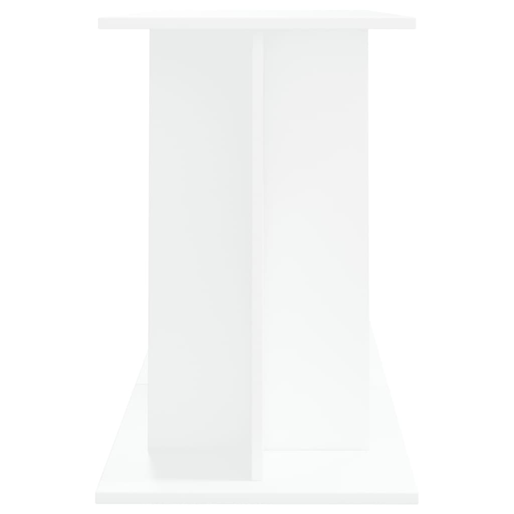 Aquariumstandaard Bewerkt Hout 120 x 40 x 60 cm Wit