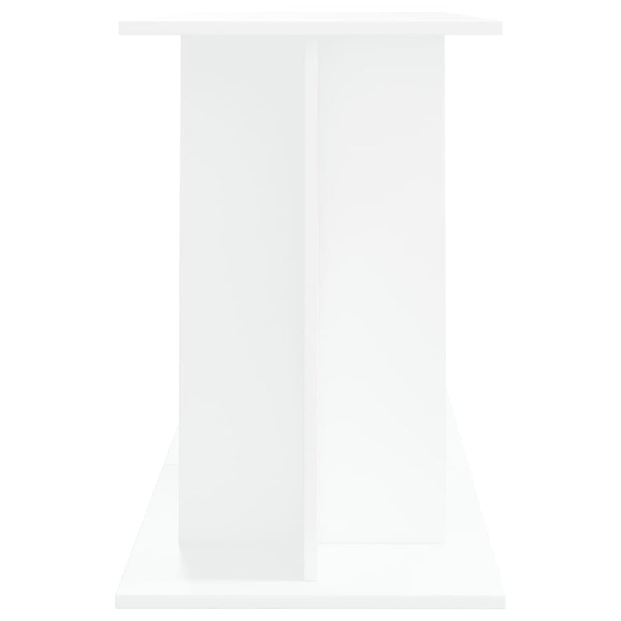 Aquariumstandaard Bewerkt Hout 120 x 40 x 60 cm Wit