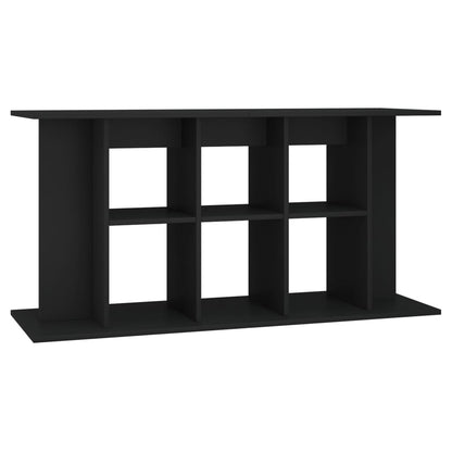 Aquariumstandaard Bewerkt Hout 120 x 40 x 60 cm Zwart