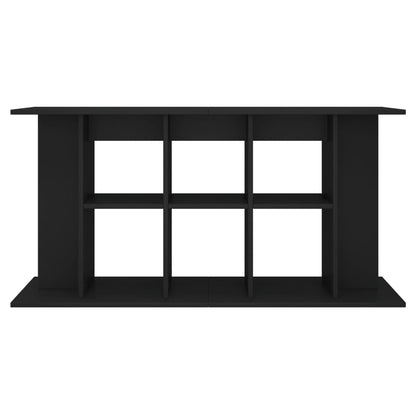 Aquariumstandaard Bewerkt Hout 120 x 40 x 60 cm Zwart