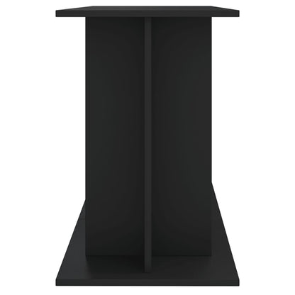 Aquariumstandaard Bewerkt Hout 120 x 40 x 60 cm Zwart