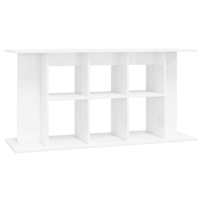 Aquariumstandaard Bewerkt Hout 120 x 40 x 60 cm Hoogglans wit