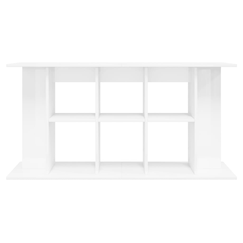 Aquariumstandaard Bewerkt Hout 120 x 40 x 60 cm Hoogglans wit