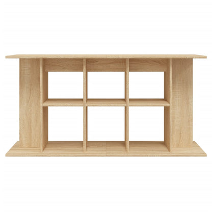 Aquariumstandaard Bewerkt Hout Kleurig 120 x 40 x 60 cm Sonoma eiken