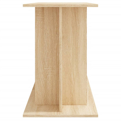 Aquariumstandaard Bewerkt Hout Kleurig 120 x 40 x 60 cm Sonoma eiken