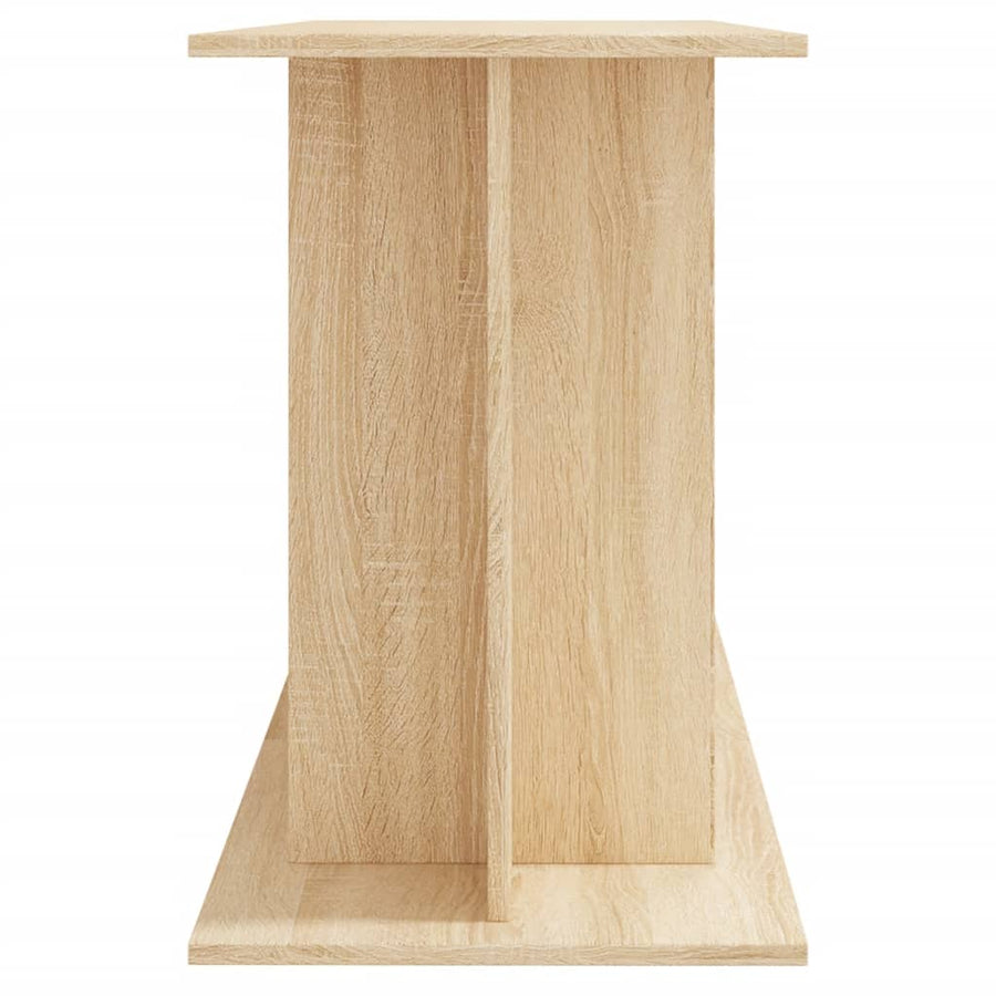 Aquariumstandaard Bewerkt Hout Kleurig 120 x 40 x 60 cm Sonoma eiken