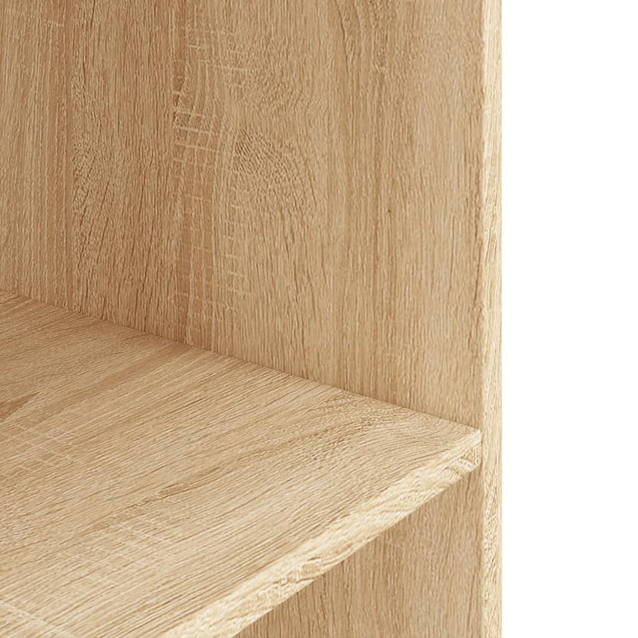 Aquariumstandaard Bewerkt Hout Kleurig 120 x 40 x 60 cm Sonoma eiken