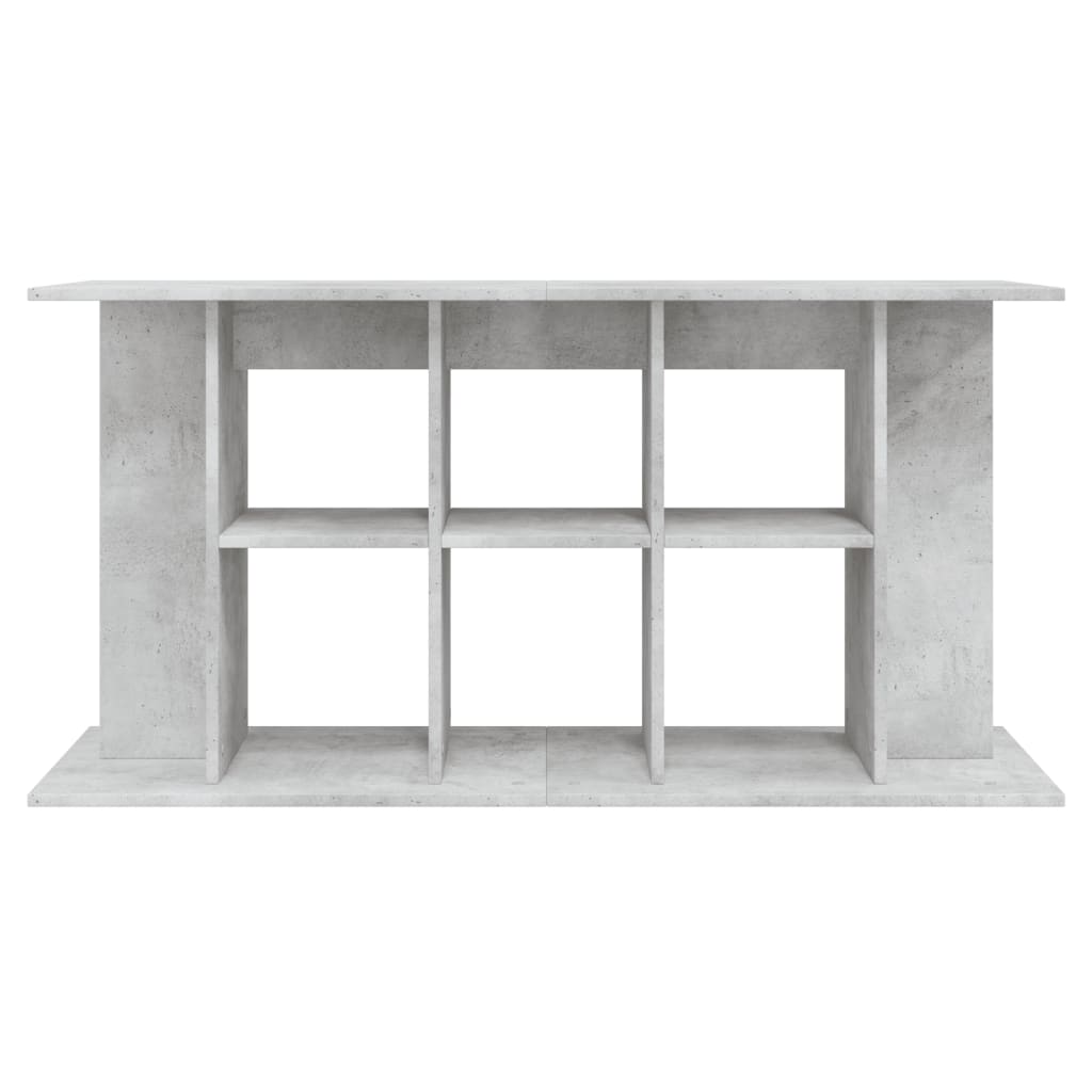 Aquariumstandaard Bewerkt Hout 120 x 40 x 60 cm Betongrijs