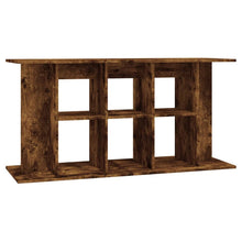 Aquariumstandaard Bewerkt Hout Kleur 120 x 40 x 60 cm Gerookt eiken