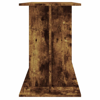 Aquariumstandaard Bewerkt Hout Kleur 120 x 40 x 60 cm Gerookt eiken
