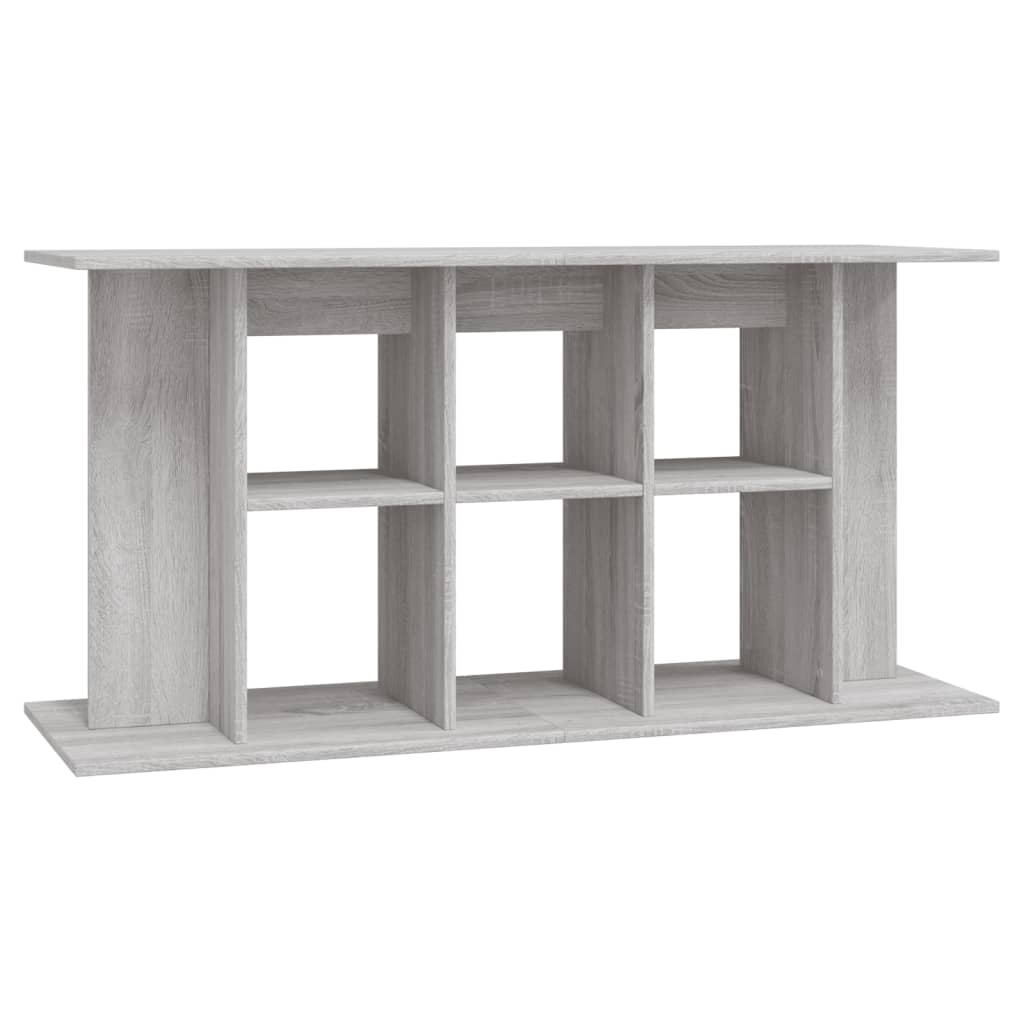 Aquariumstandaard Bewerkt Hout 120 x 40 x 60 cm Grijs sonoma