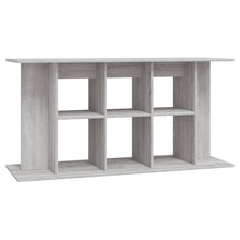 Aquariumstandaard Bewerkt Hout 120 x 40 x 60 cm Grijs sonoma