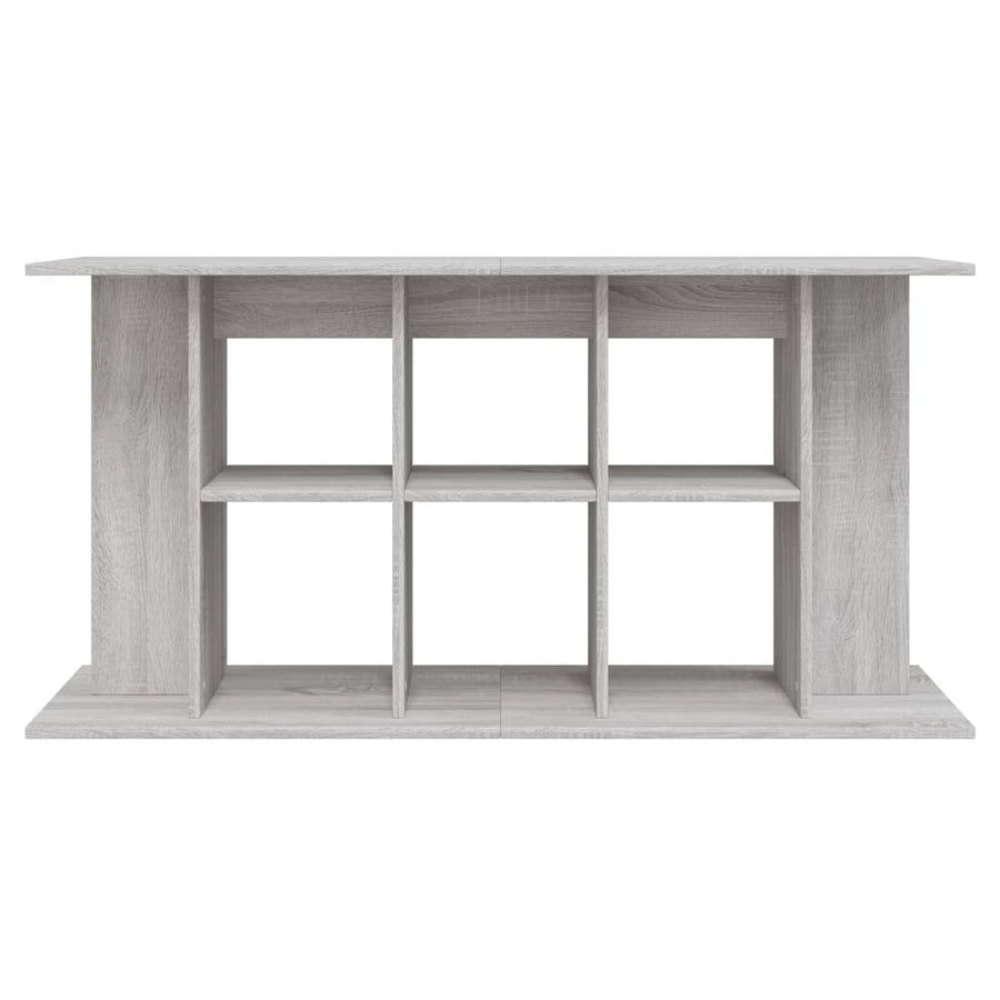 Aquariumstandaard Bewerkt Hout 120 x 40 x 60 cm Grijs sonoma
