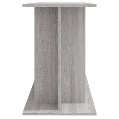 Aquariumstandaard Bewerkt Hout 120 x 40 x 60 cm Grijs sonoma