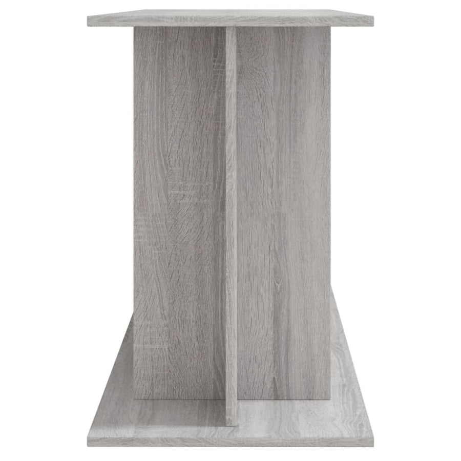 Aquariumstandaard Bewerkt Hout 120 x 40 x 60 cm Grijs sonoma