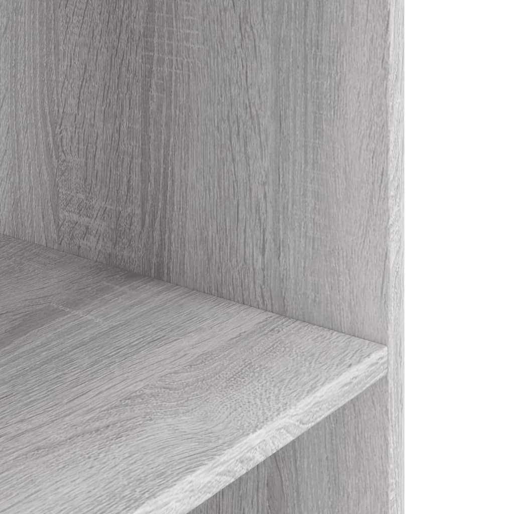 Aquariumstandaard Bewerkt Hout 120 x 40 x 60 cm Grijs sonoma