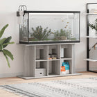 Aquariumstandaard 120x40x60 cm bewerkt hout grijs