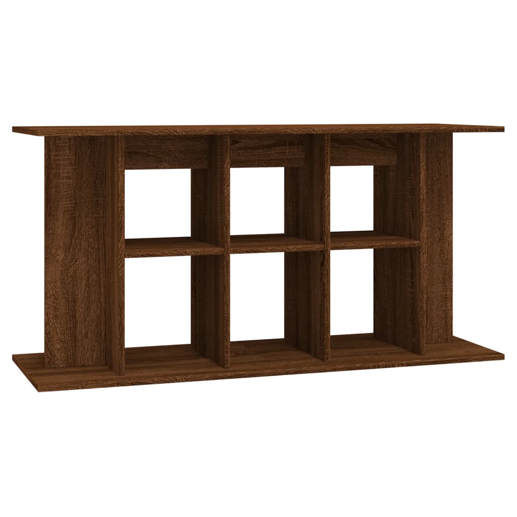 Aquariumstandaard Bewerkt Hout 120 x 40 x 60 cm bruin eikenkleur