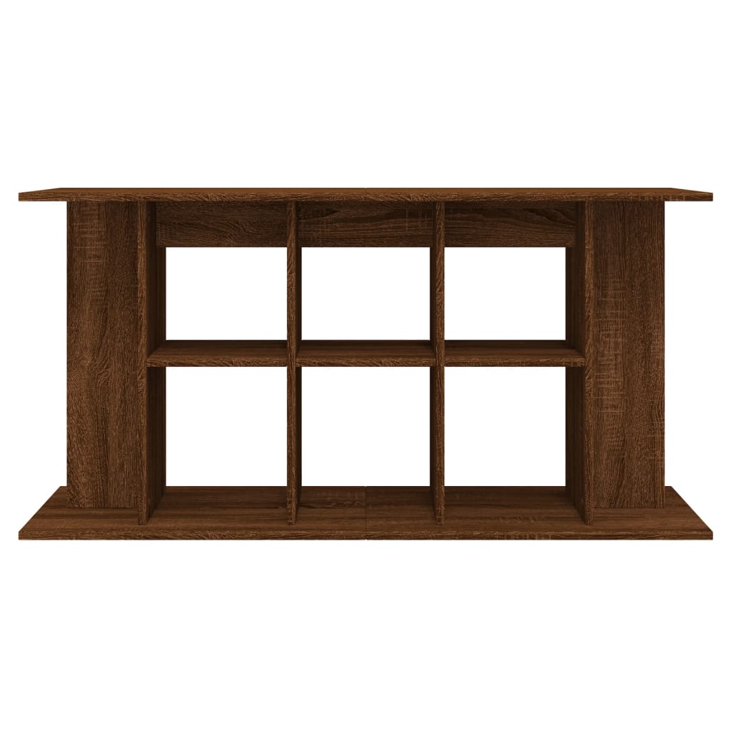 Aquariumstandaard Bewerkt Hout 120 x 40 x 60 cm bruin eikenkleur
