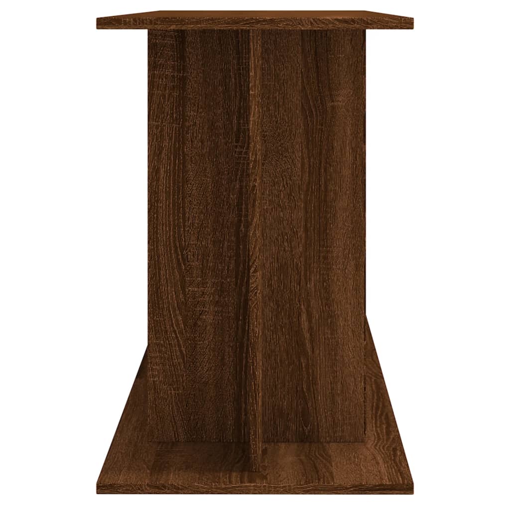 Aquariumstandaard Bewerkt Hout 120 x 40 x 60 cm bruin eikenkleur