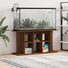 Aquarium stand 120x40x60 cm treated wood brown oak color