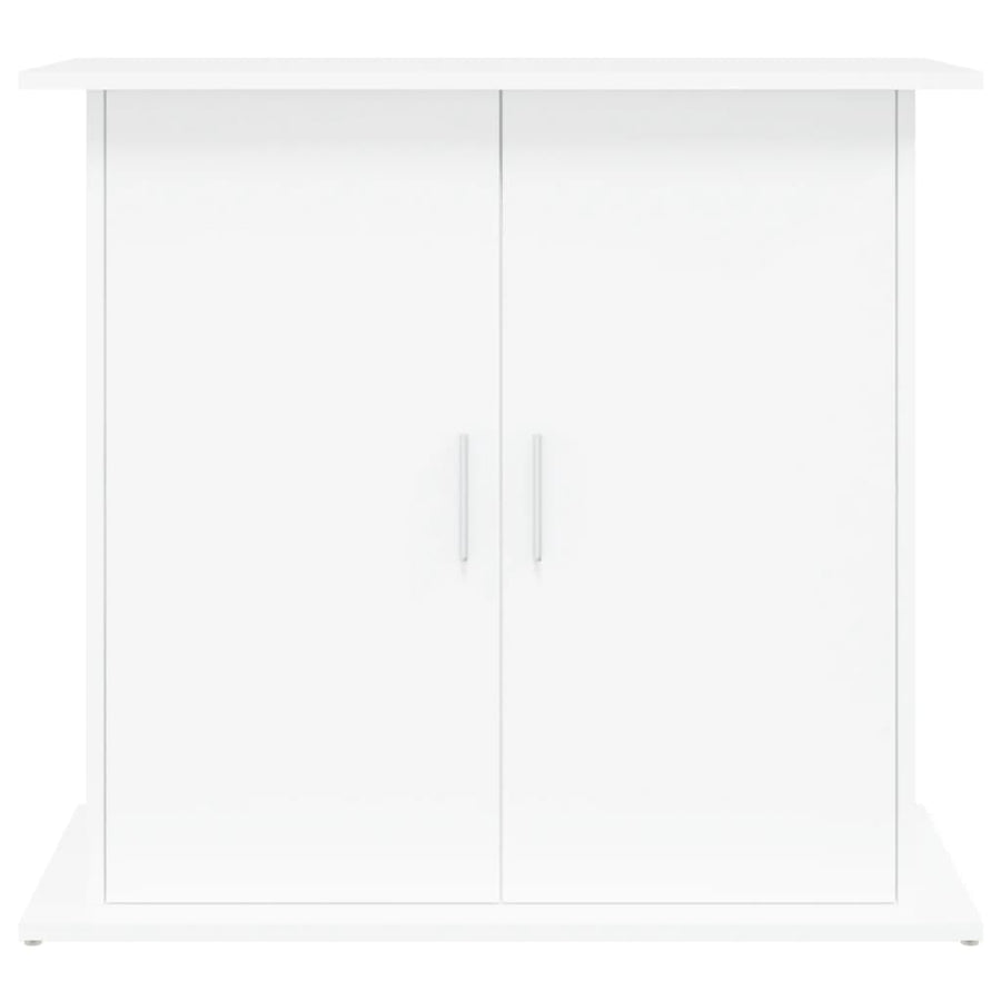Aquariumstandaard Bewerkt Hout 81 x 36 x 73 cm Wit
