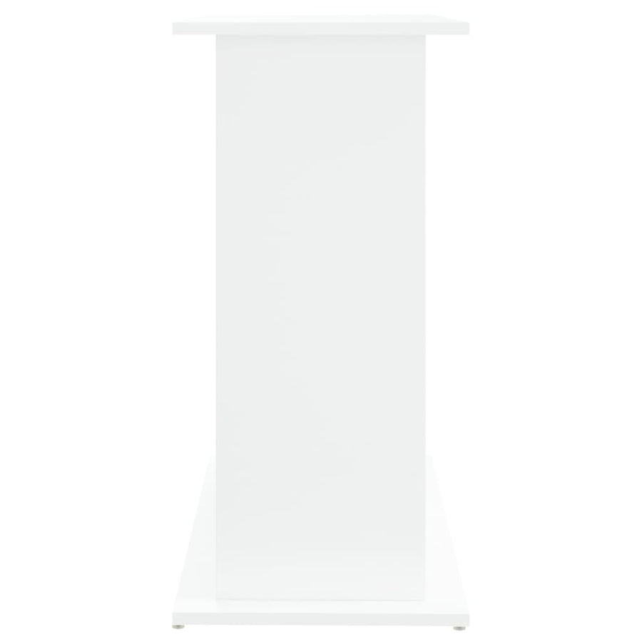 Aquariumstandaard Bewerkt Hout 81 x 36 x 73 cm Wit