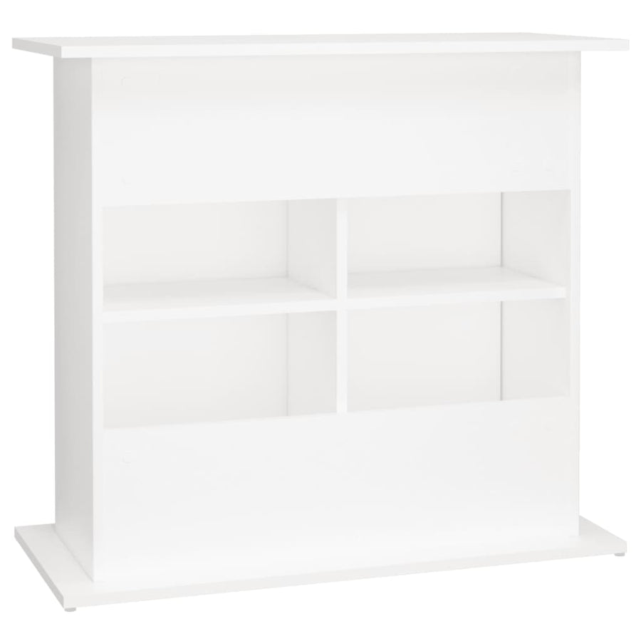 Aquariumstandaard Bewerkt Hout 81 x 36 x 73 cm Wit