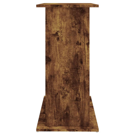 Aquariumstandaard Bewerkt Hout Kleurig 81 x 36 x 73 cm Gerookt eiken