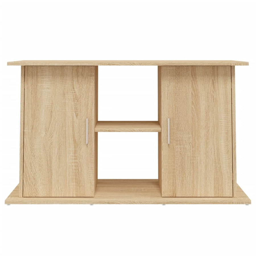 Aquariumstandaard Bewerkt Hout Kleurig 101 x 41 x 58 cm Sonoma eiken