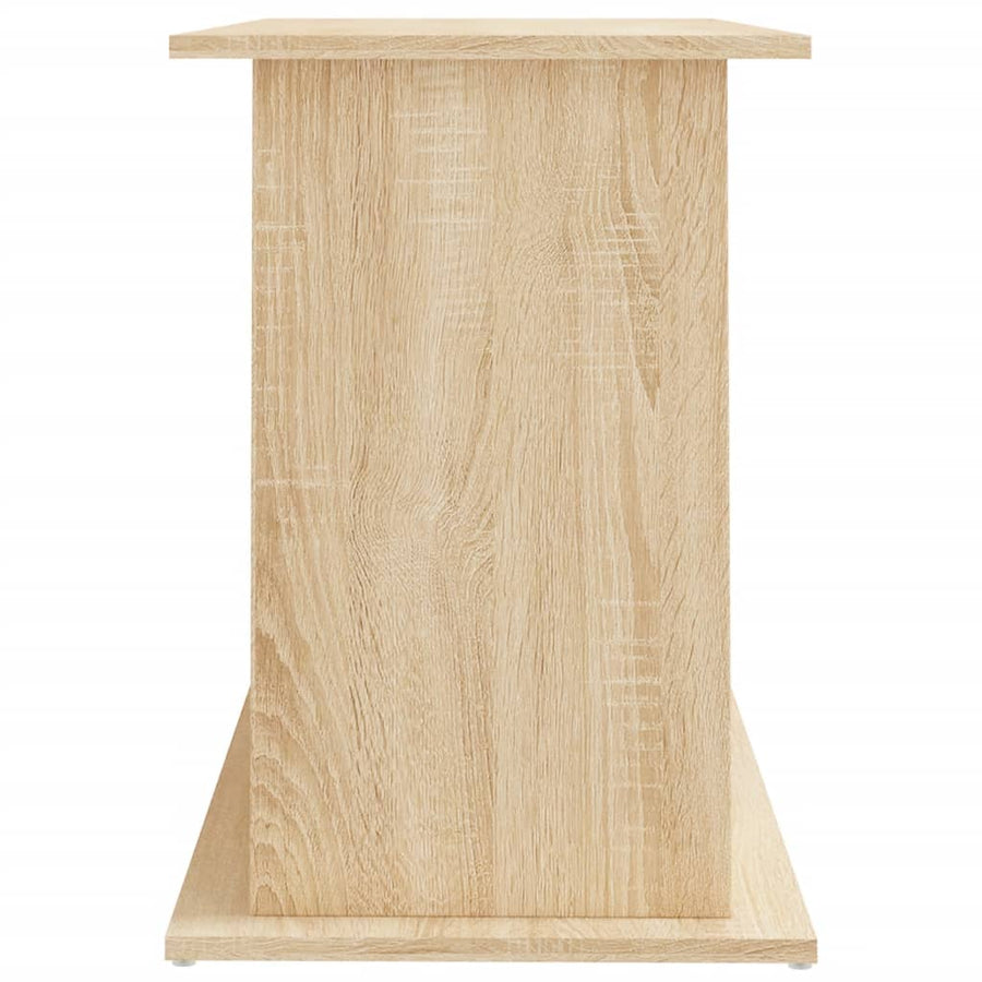 Aquariumstandaard Bewerkt Hout Kleurig 101 x 41 x 58 cm Sonoma eiken