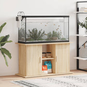 Aquariumstandaard 101x41x58 cm sonoma eiken bewerkt hout