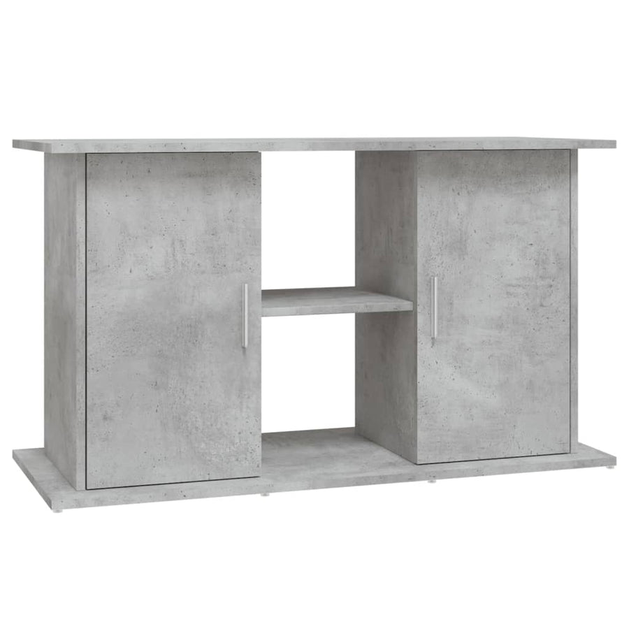 Aquariumstandaard Bewerkt Hout 101 x 41 x 58 cm Betongrijs